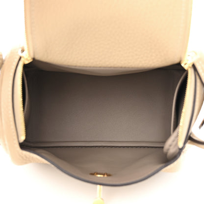 Hermes Taurillon Clemence Mini Lindy 20 Trench 4 of 9