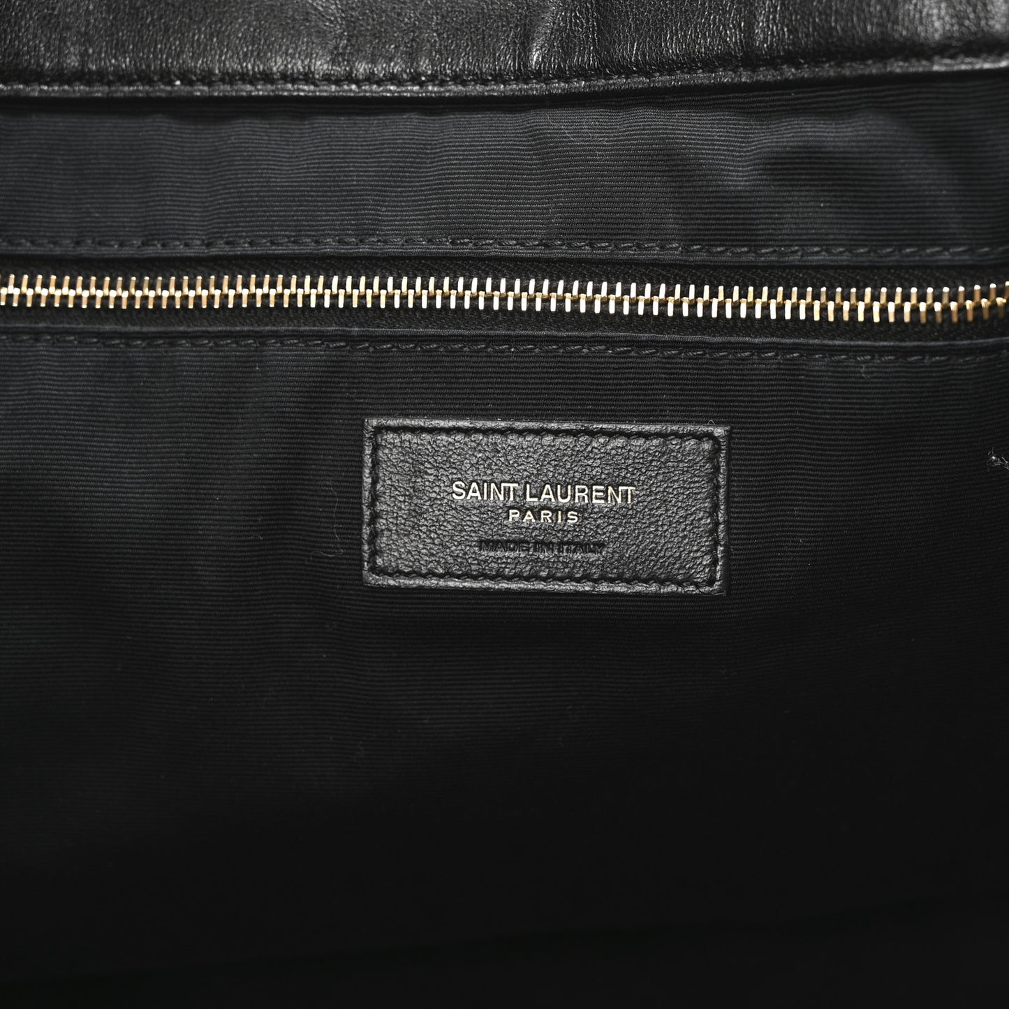 Lambskin Quilted Maxi Icare Shopping Tote Black