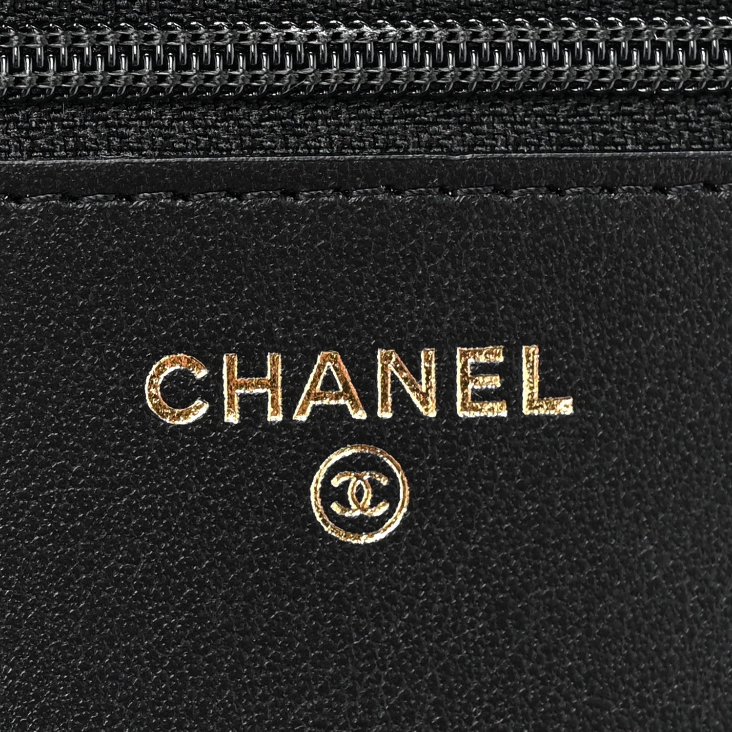 Chanel Caviar Quilted Boy Wallet On Chain WOC Black 8 of 12