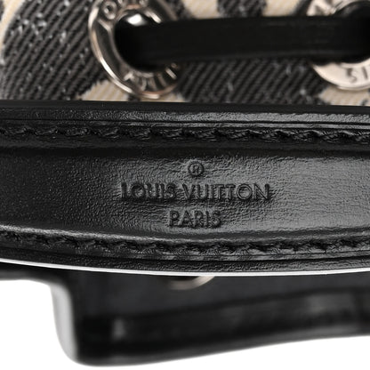 Louis Vuitton Monogram Jacquard Denim Nano Noe Bleu 6 of 9
