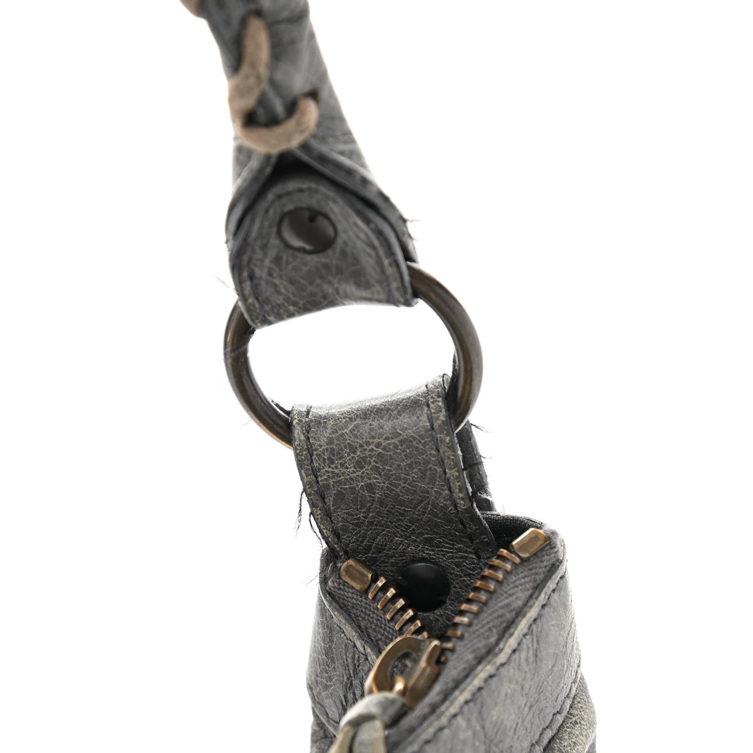 Balenciaga Agneau Classic Hardware Day Hobo Anthracite 12 of 14