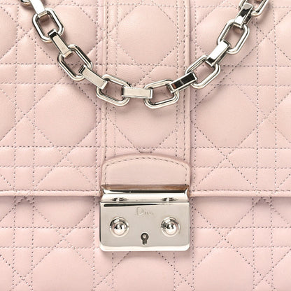 Christian Dior Lambskin Cannage Medium Miss Dior Flap Light Pink 7 of 10