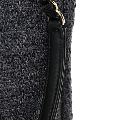 Chanel Lurex Boucle Mini Deauville Tote Black 11 of 11