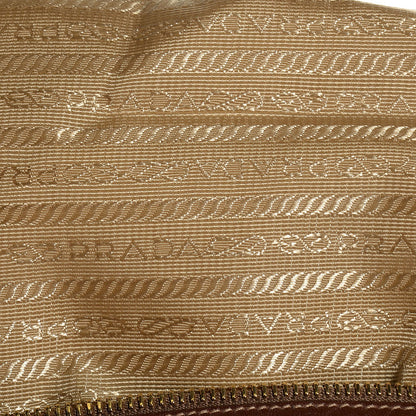 Prada Canvas Jacquard Logo Tote 10 of 10