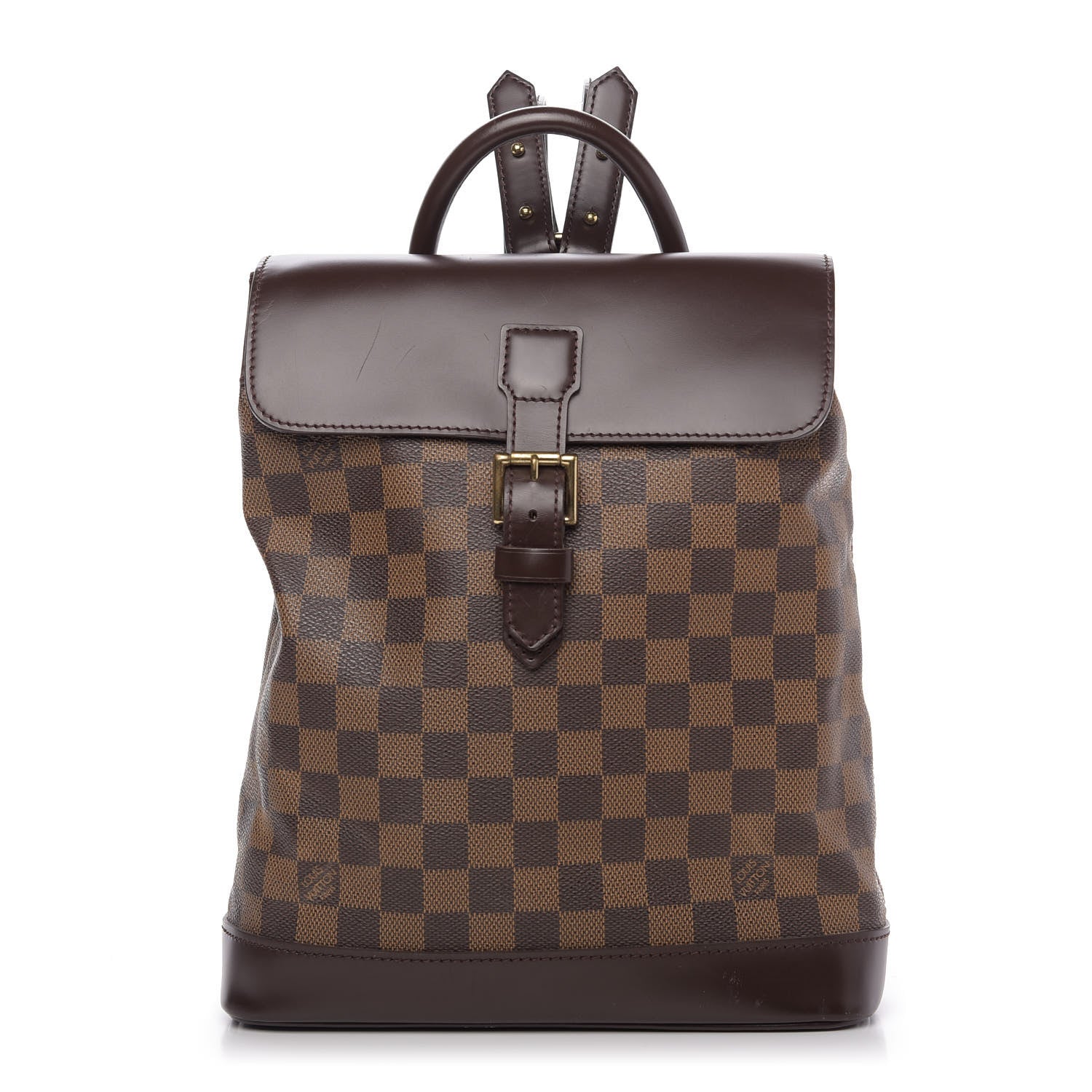 Louis Vuitton Damier Ebene Soho Backpack 1 of 8