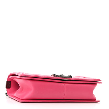 Chanel Lambskin Quilted Medium Boy Flap Pink 3 of 10