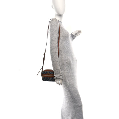 Gucci New Denim GG Monogram Dollar Calfskin Mini Ophidia Shoulder Bag Blue Tea Cuir Epilog 2 of 10