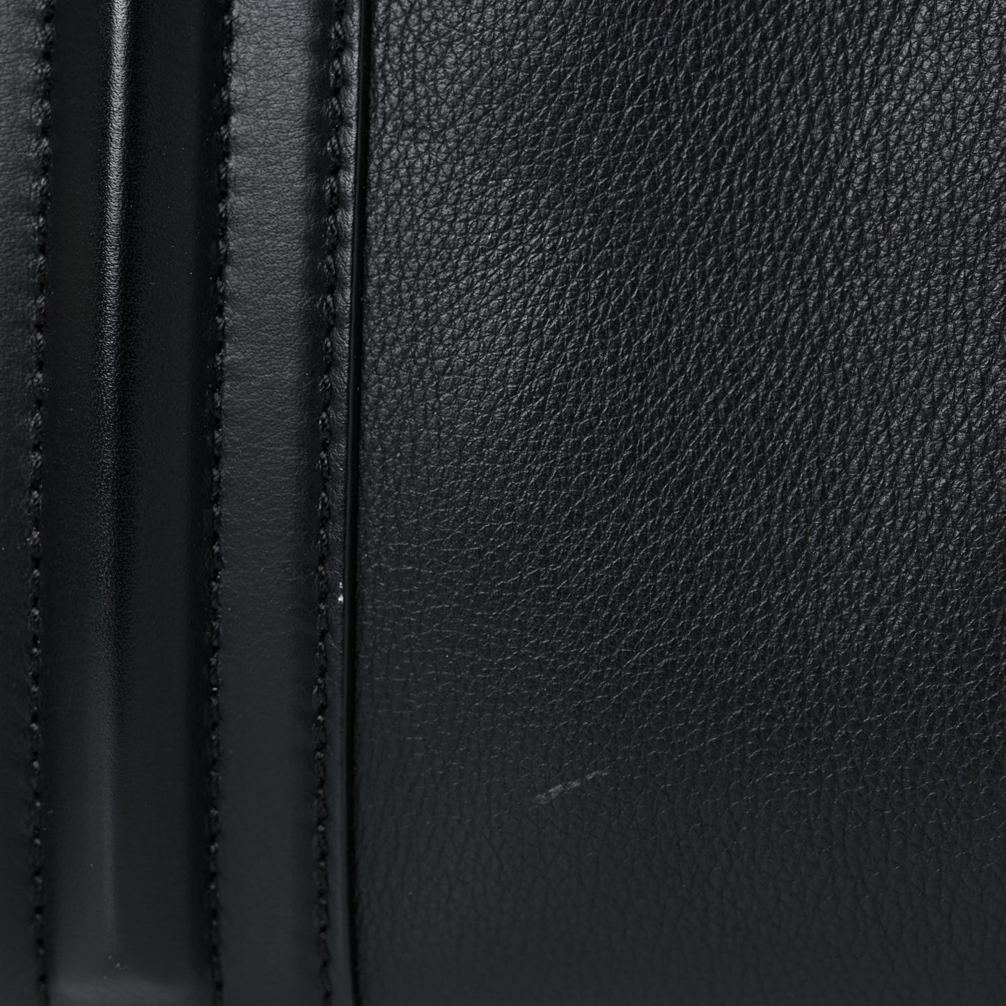Calfskin Floral Print Medium Lucrezia Black