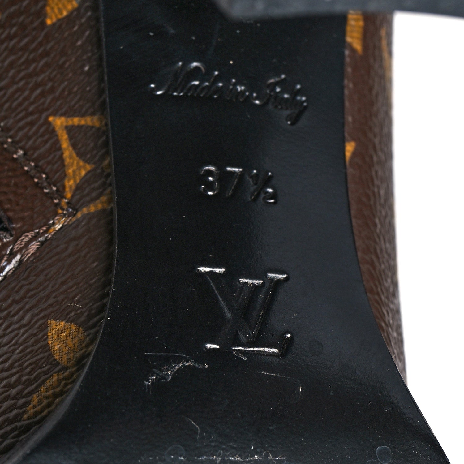 Louis Vuitton Patent Calfskin Monogram Star Trail Ankle Boots 37.5 Black 8 of 11