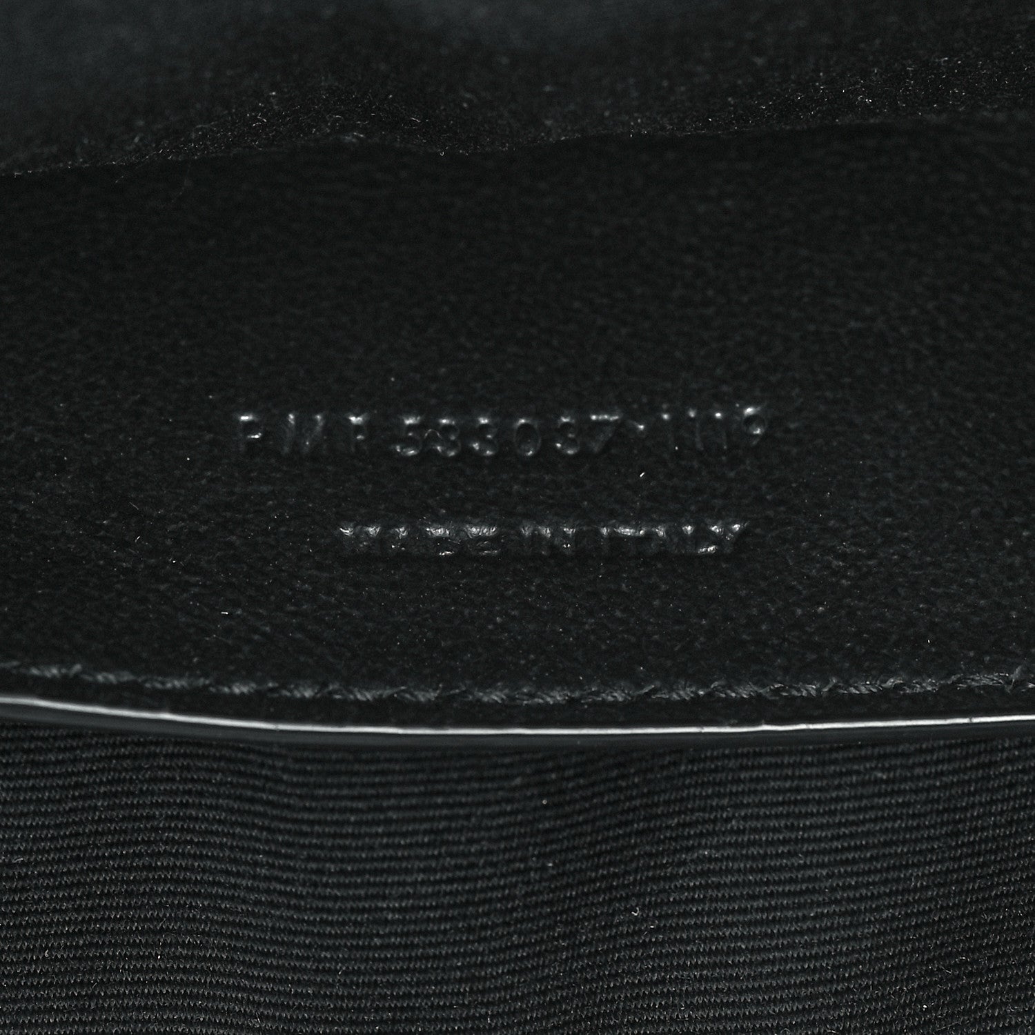 Saint Laurent Crinkled Calfskin Matelasse Monogram Baby Niki Chain Satchel Granite 7 of 10