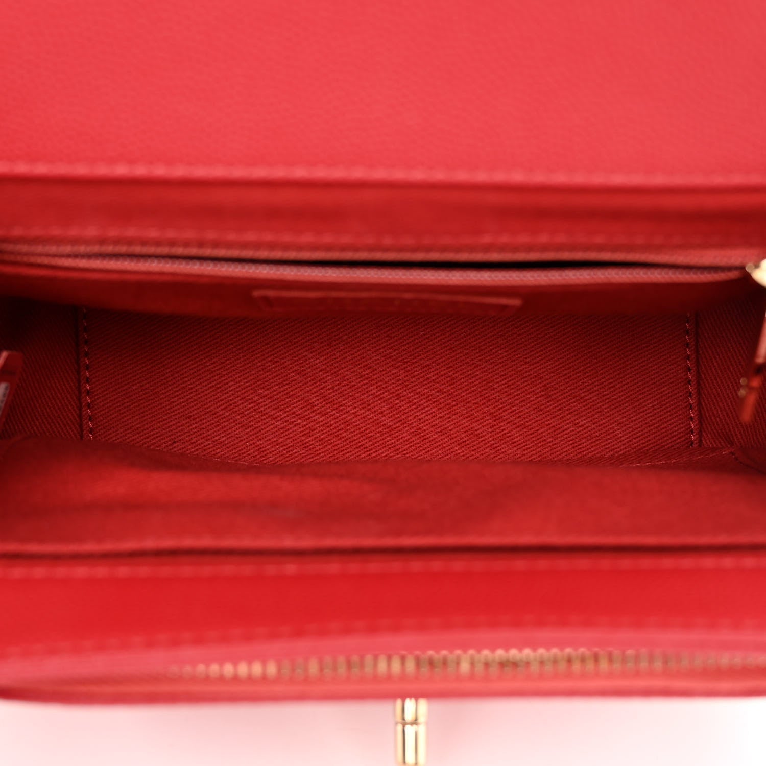 Chanel Caviar Quilted Small Business Affinity Flap Red 5 of 11