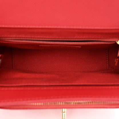 Chanel Caviar Quilted Small Business Affinity Flap Red 5 of 11