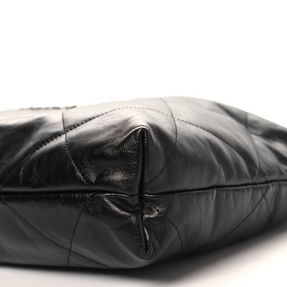 Chanel Shiny Calfskin Quilted Chanel 22 Black 11 of 11