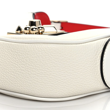 Christian Louboutin Calfskin Mini Carasky Shoulder Bag White 8 of 8