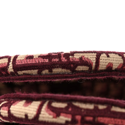 Christian Dior Oblique Large Book Tote Burgundy Multicolor 15 of 15