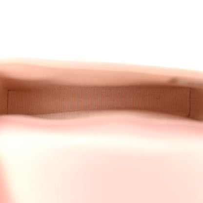 Chanel Iridescent Caviar Quilted Pearl On Top Coin Purse With Chain Light Pink 5 of 11