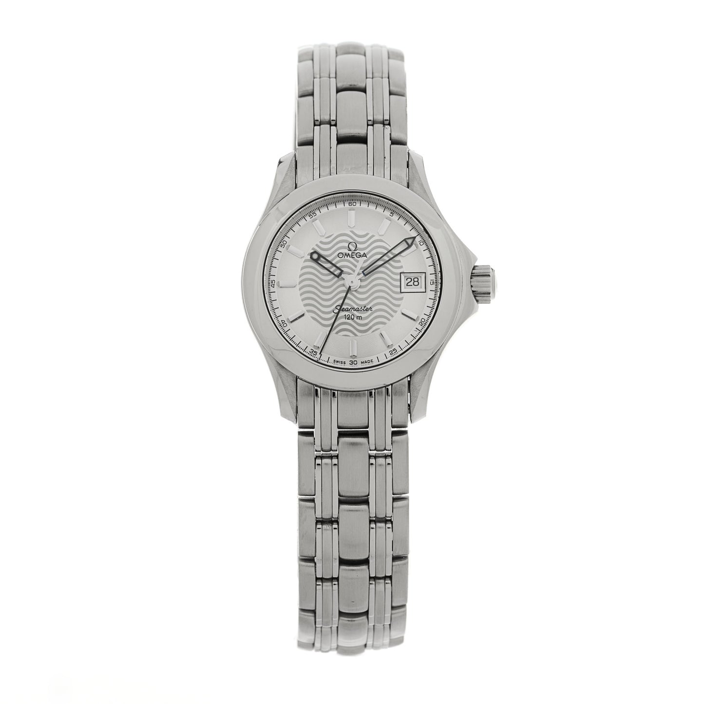Stainless Steel 26mm Seamaster Quartz Watch Silver 2581.31