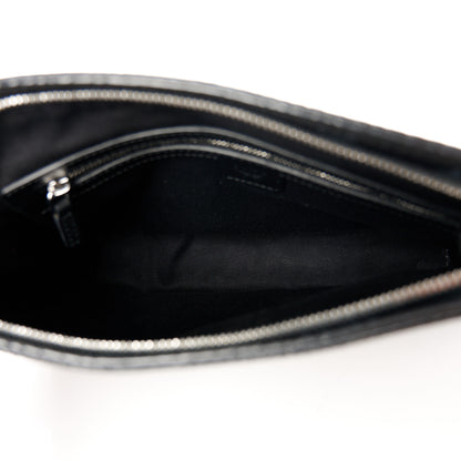 MCM Visetos Medium Zip Pouch Black 5 of 9