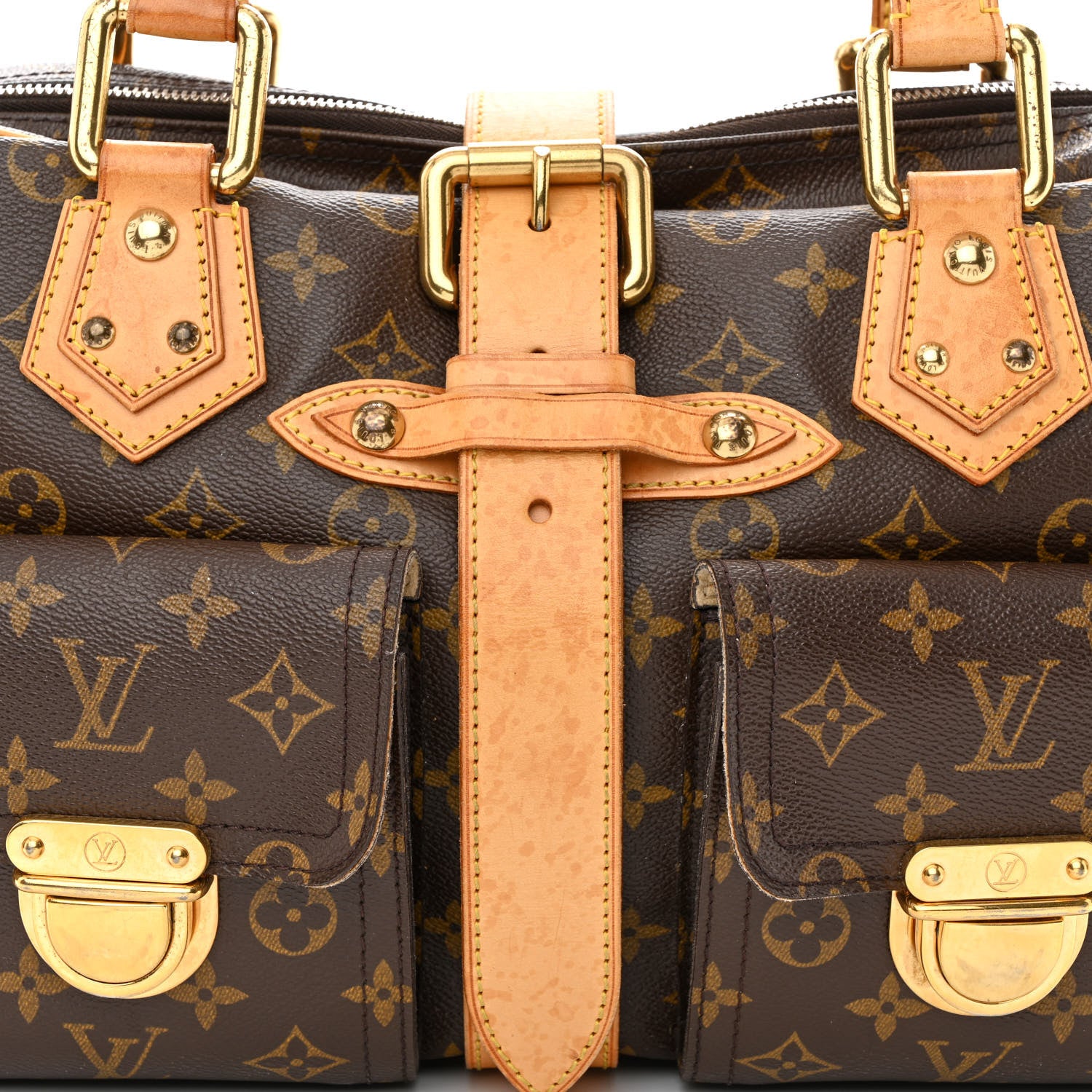Louis Vuitton Monogram Manhattan GM 8 of 27