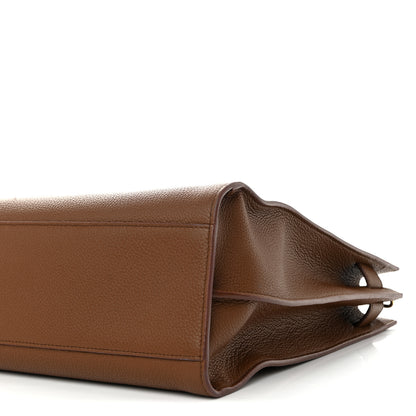 Saint Laurent Grained Calfskin Large Souple Sac De Jour Cinnamon 11 of 11