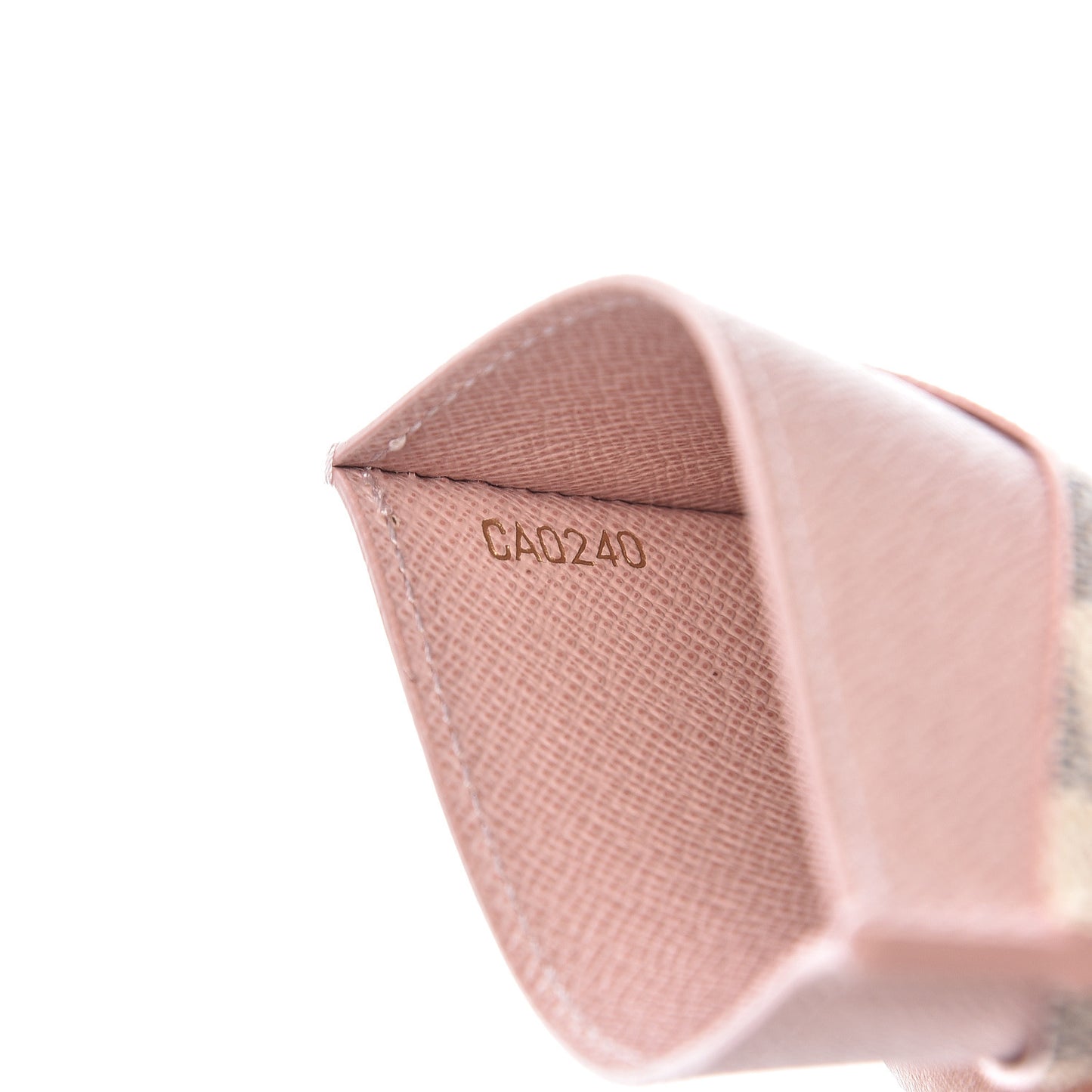 Damier Azur Daily Card Holder Rose Ballerine