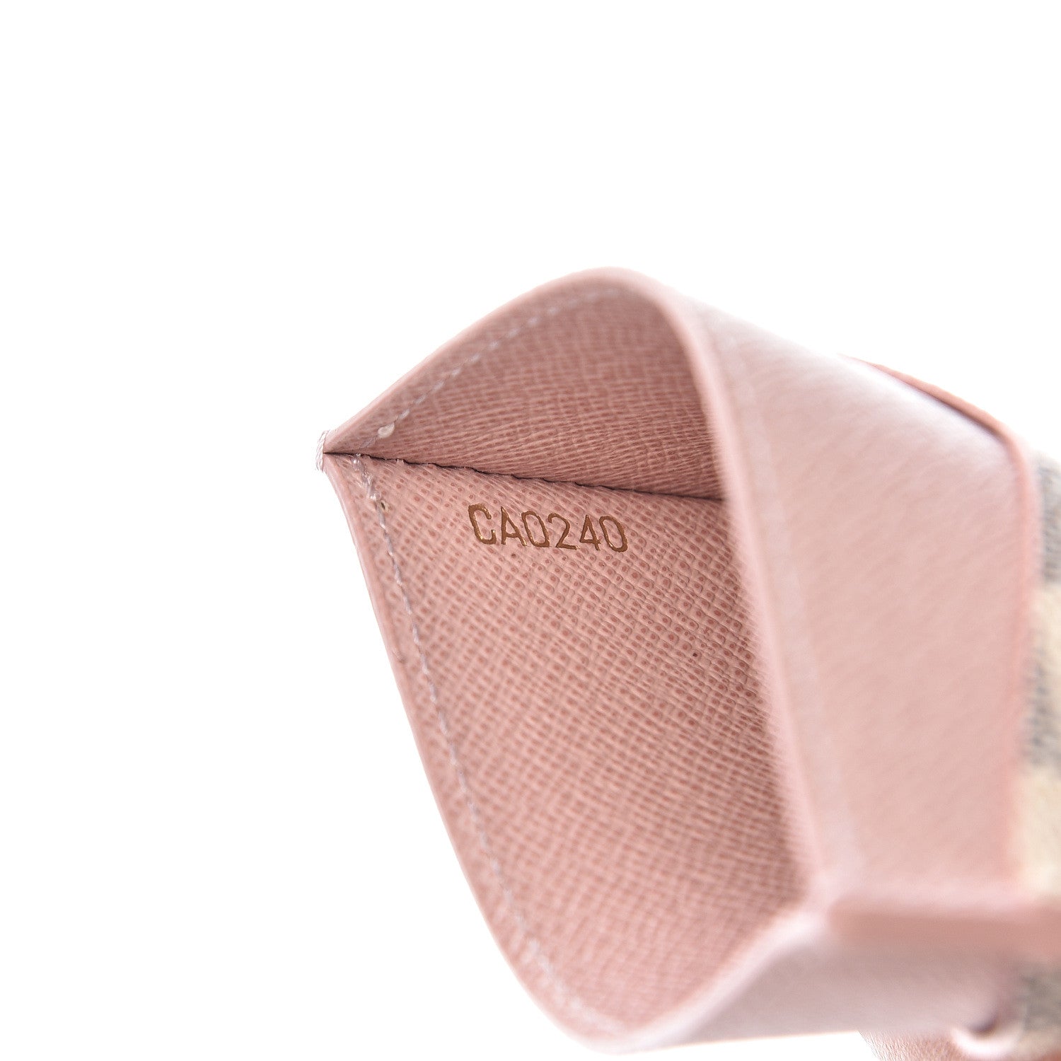Louis Vuitton Damier Azur Daily Card Holder Rose Ballerine 7 of 8