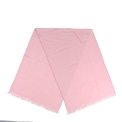 Hermes Cashmere Silk New Libris Stole Rose Petale 2 of 4