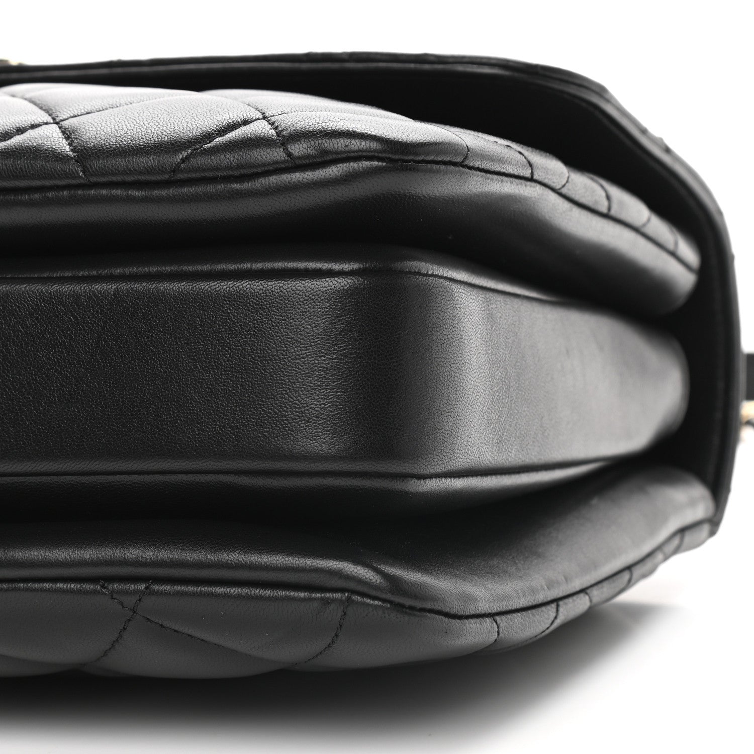 Chanel Lambskin Quilted Medium Trendy CC Flap Dual Handle Bag Black 9 of 9