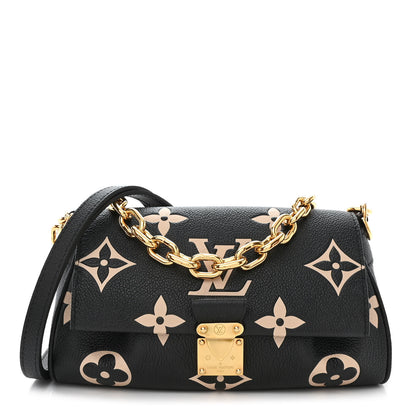 Louis Vuitton Empreinte Monogram Giant Favorite Black Beige 1 of 11