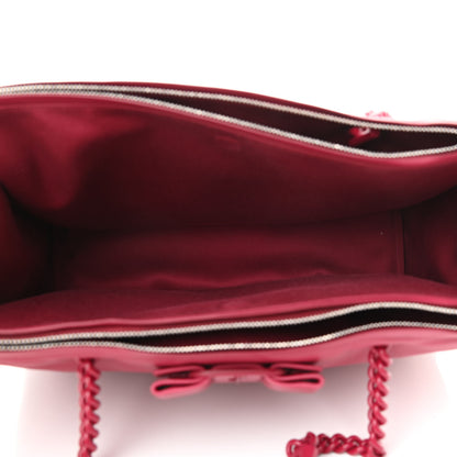 Salvatore Ferragamo Calfskin Viva Bow Tote Melagrana 5 of 9