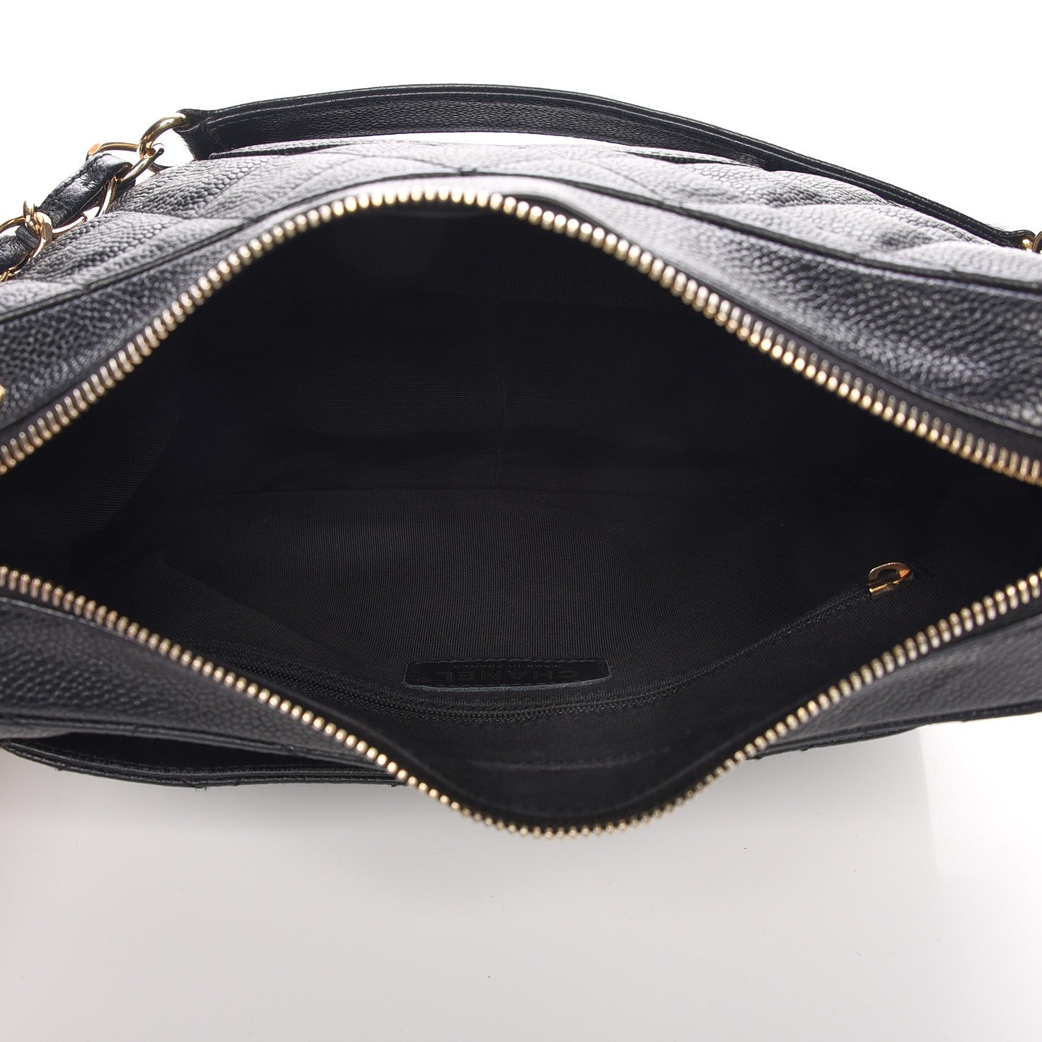 Chanel Caviar Quilted Hobo Black 5 of 8