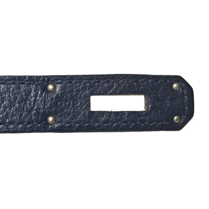 Hermes Taurillon Clemence Jypsiere 28 Bleu Nuit 7 of 11