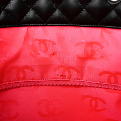Chanel Calfskin Quilted Large Cambon Tote Black 11 of 11