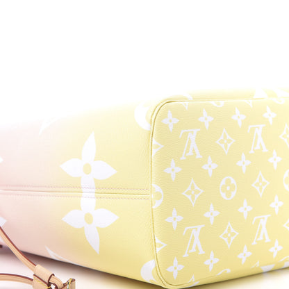 Louis Vuitton Monogram Giant By The Pool Neverfull MM Light Pink 9 of 15