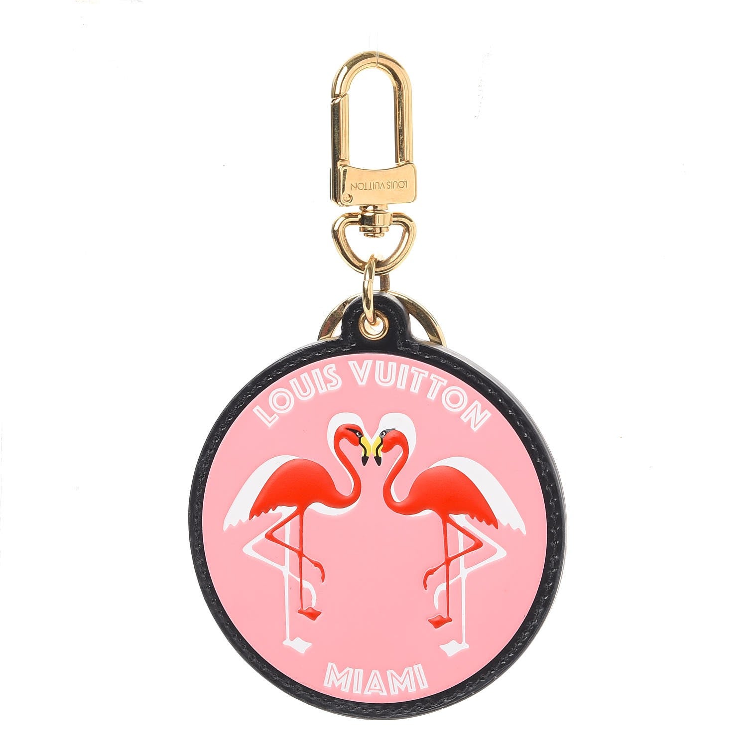 Louis Vuitton World Tour Flamingo Bag Charm Key Holder 1 of 6