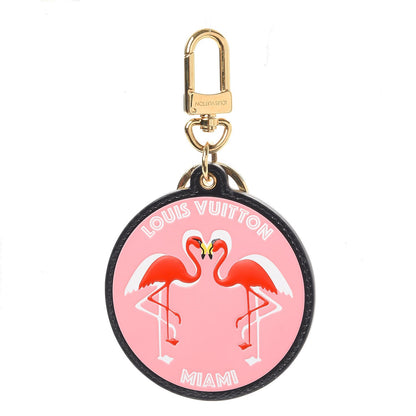 Louis Vuitton World Tour Flamingo Bag Charm Key Holder 1 of 6