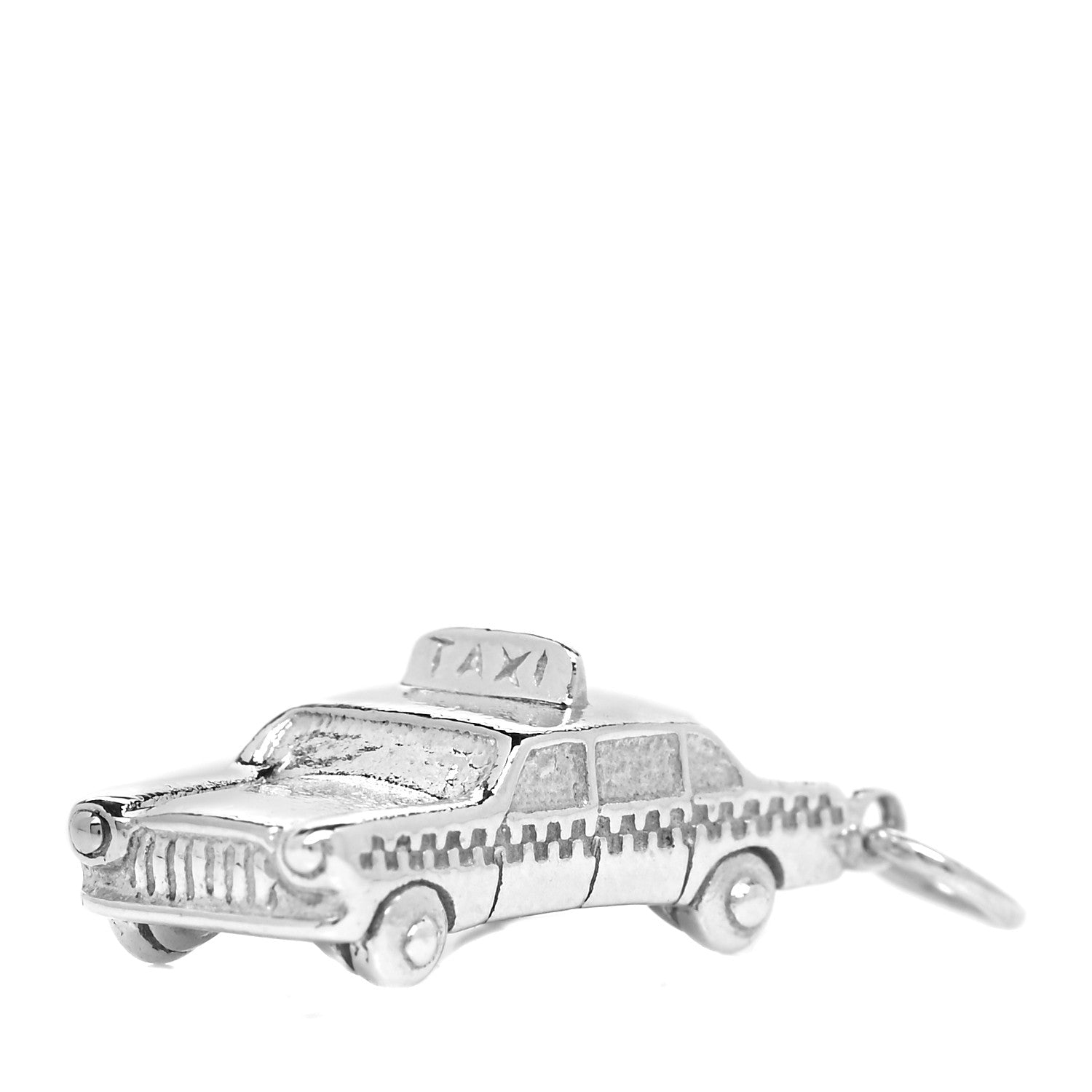 Tiffany Sterling Silver New York Taxi Cab Charm 4 of 8