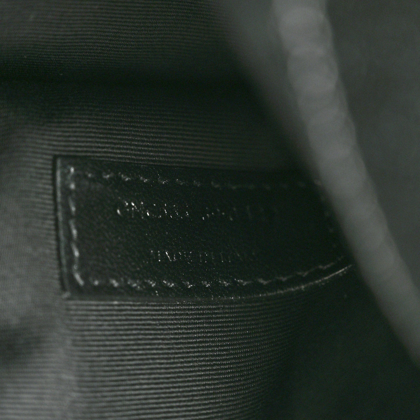 Grain De Poudre Uptown Pouch Black
