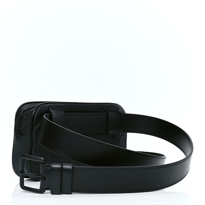 Louis Vuitton Taurillon Monogram Uniformes Solar Ray Soft Pochette Volga Belt Bag Black 2 of 6