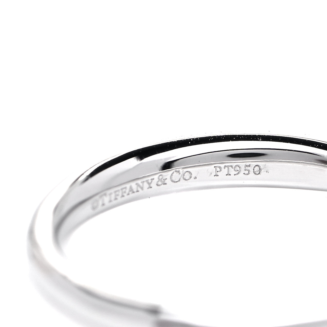 Platinum Diamond Harmony Bead-set Band Ring 49 5