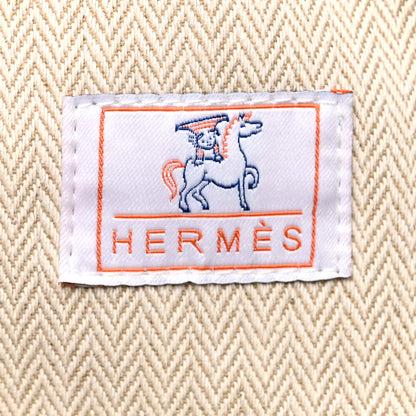Hermes Canvas Large Bride-A-Brac Cabriole Case Bleu Nattier 6 of 7