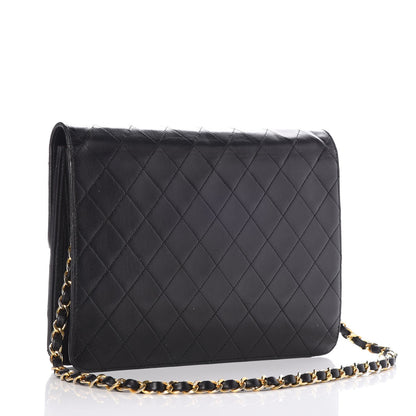 Chanel Lambskin Quilted Medium Single Flap Black 3 of 9