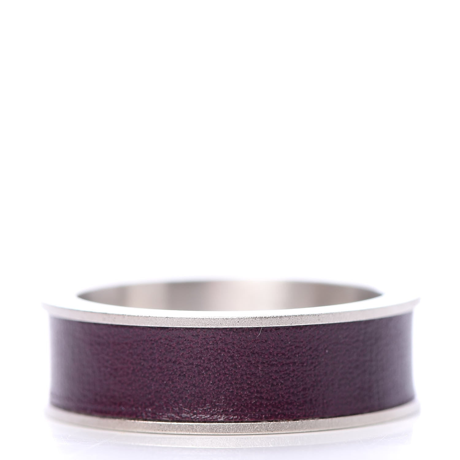 Hermes Palladium Swift Kelly Lock Scarf Ring Anemone 3 of 6