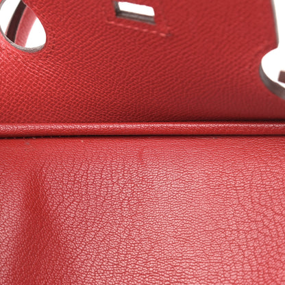 Hermes Epsom Birkin 35 Rouge Casaque 42 of 43