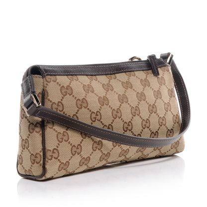 Gucci Monogram D Ring Pochette Brown 3 of 8