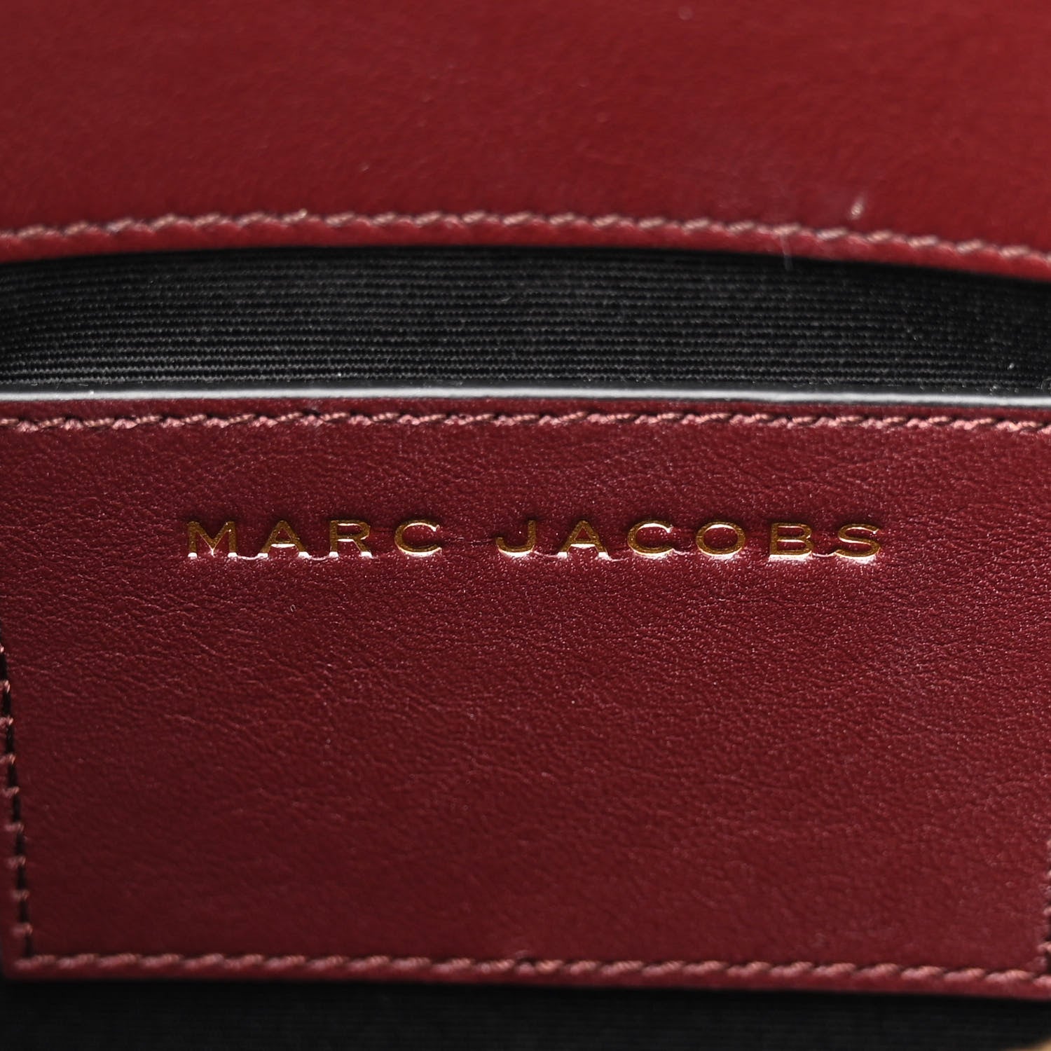 Marc Jacobs Calfskin Small West End Top Handle Bag Burgundy 6 of 14