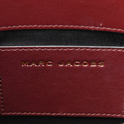 Marc Jacobs Calfskin Small West End Top Handle Bag Burgundy 6 of 14