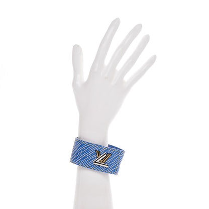 Louis Vuitton Epi Twist It Cuff 19 Denim Light 2 of 6