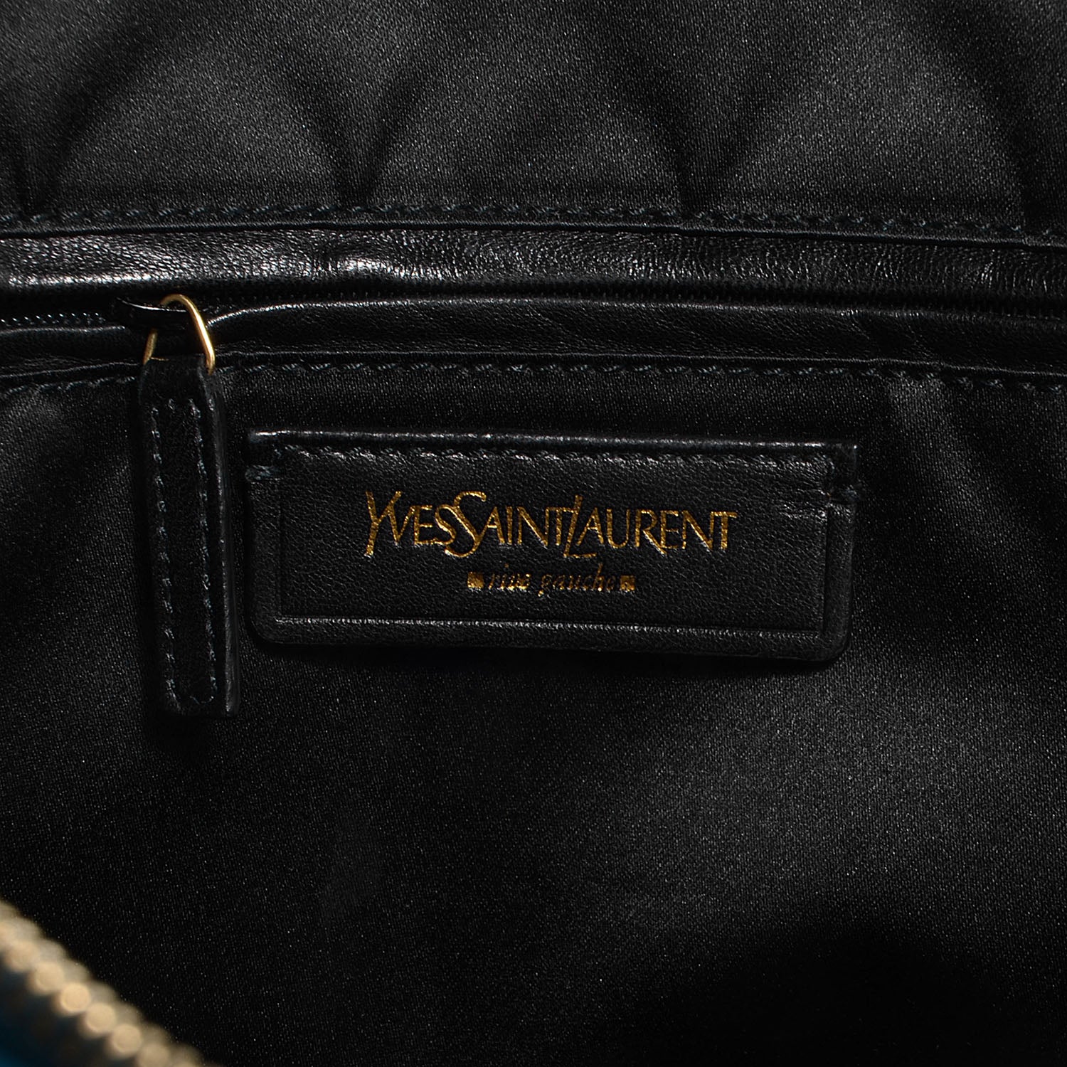 Saint Laurent Leather Oversized Muse Turquoise 6 of 9