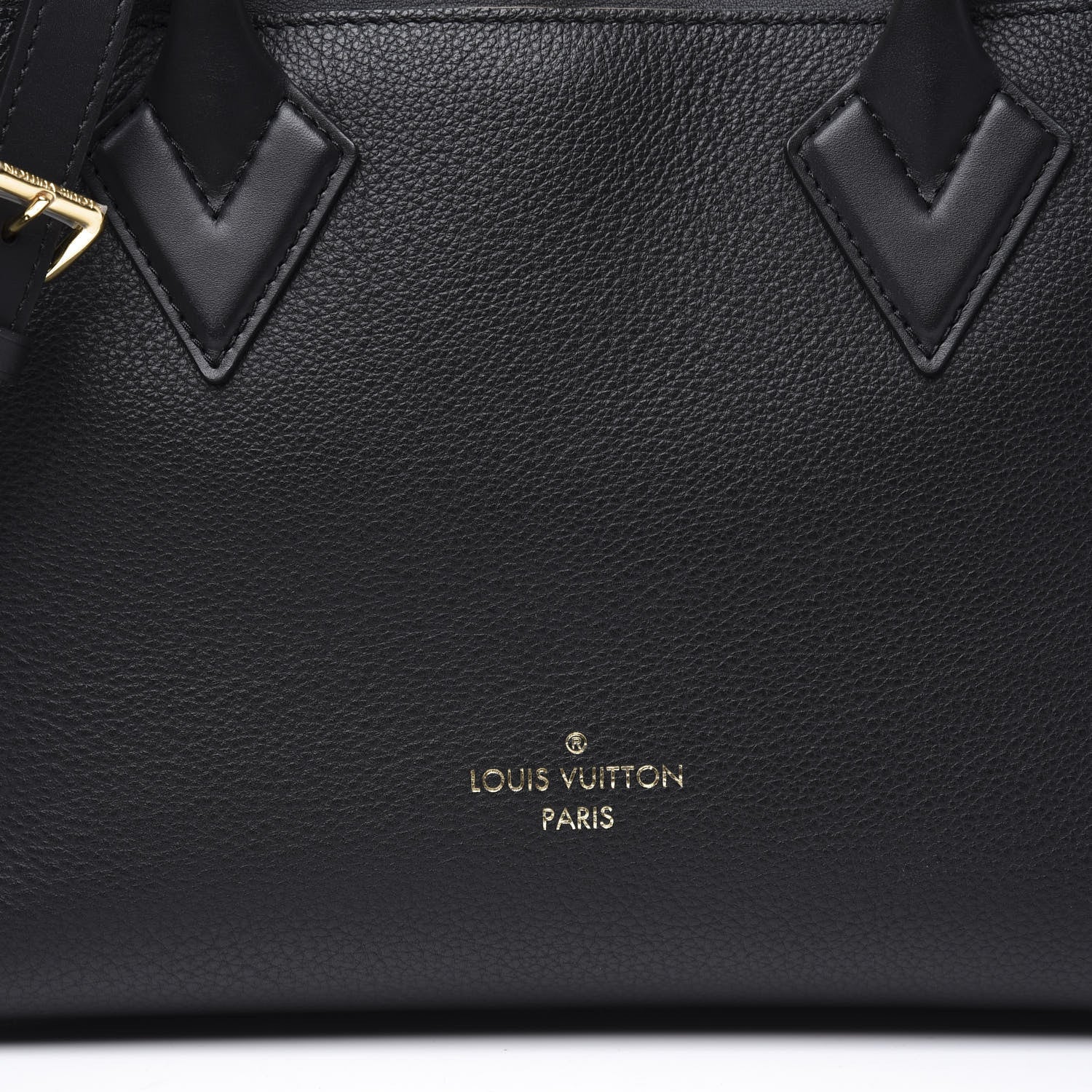 Louis Vuitton Calfskin Monogram Tufting On My Side Black 19 of 19